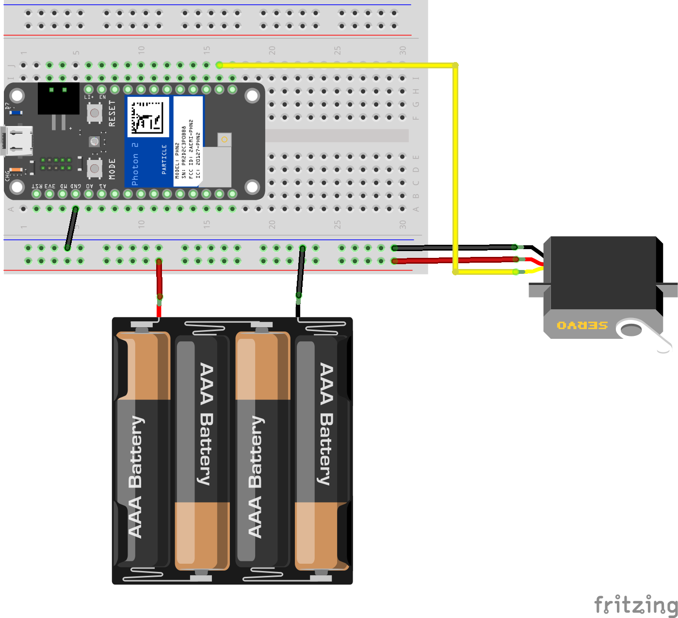 Breadboard layout